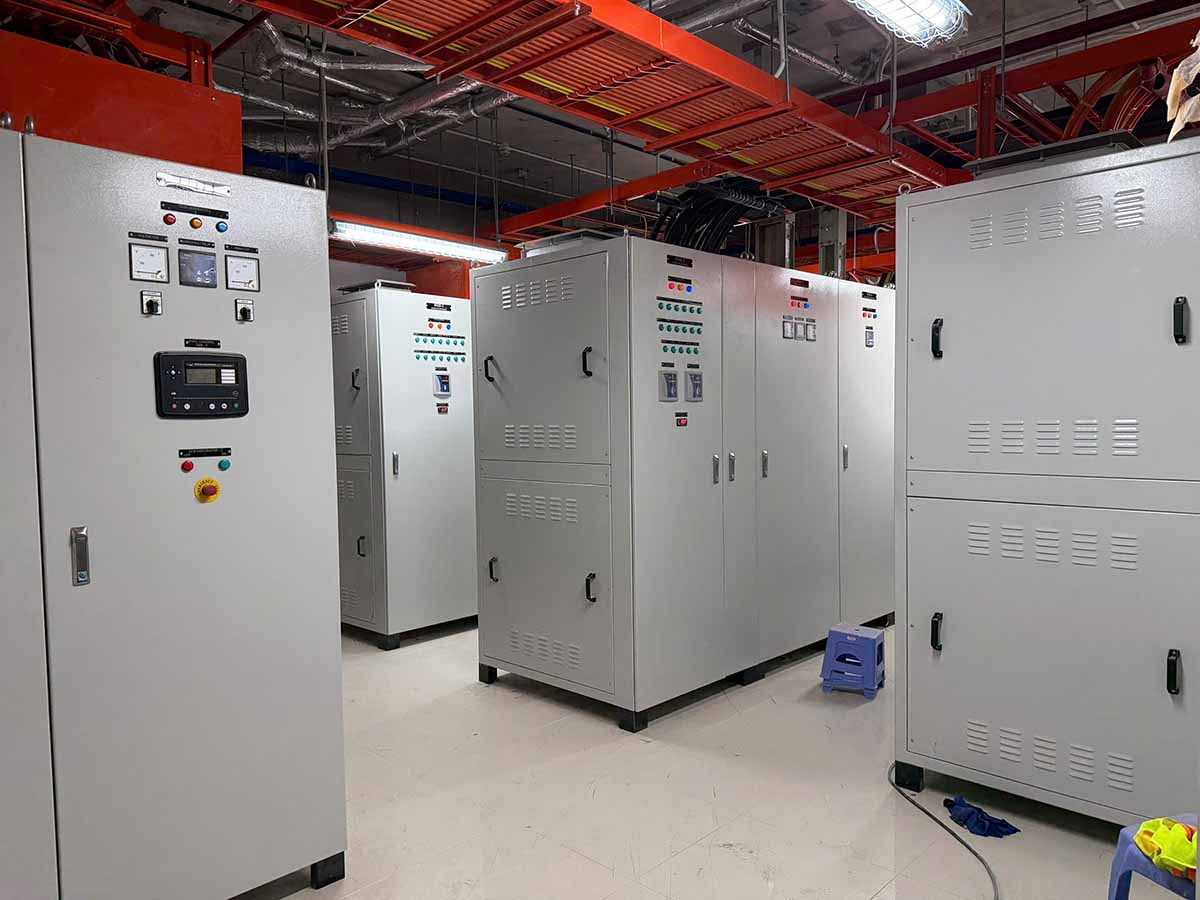 Thi công dự án tủ điện nhà máy tại Bình Dương