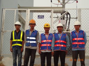 Thi công hệ thống điện công ty Leader 3