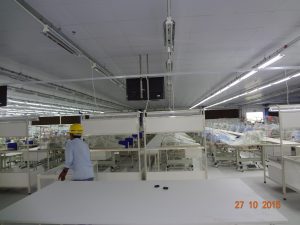 Thi công hệ thống điện công ty Leader 8