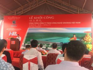 Lễ khởi công nhà máy công nghệ Sinomag VN 5