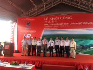 Lễ khởi công nhà máy công nghệ Sinomag VN 9