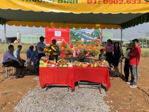 Lễ khởi công nhà máy phân bón Na Uy 1