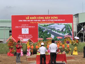 Lễ khởi công nhà máy phân bón Na Uy 2