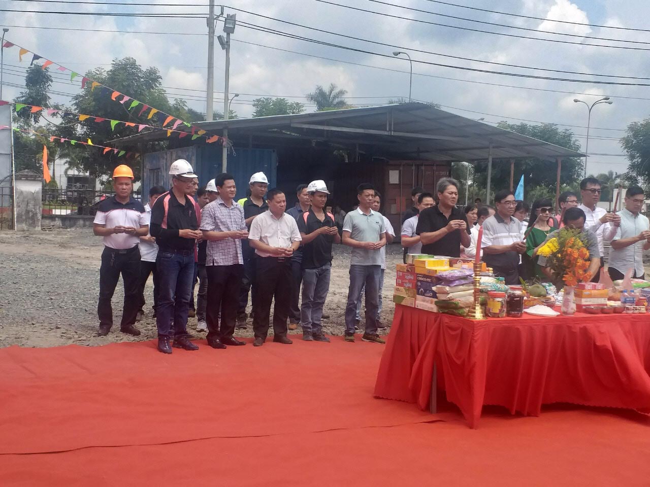 Lễ khởi công nhà máy Run Yao tại KCN Minh Hưng 6