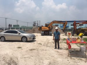 Thi công nhà máy sản xuất MVN tại KCN Tân Bình 3