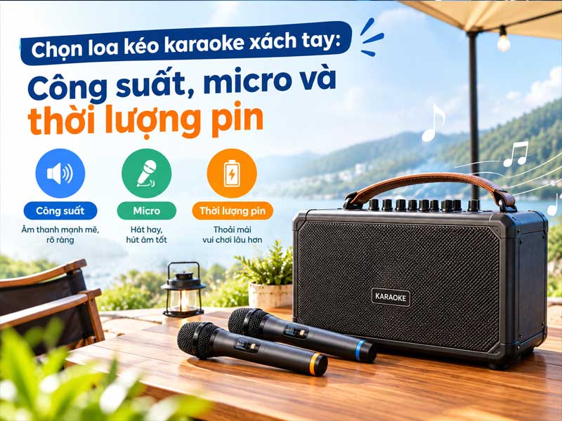 Loa Karaoke Xách Tay