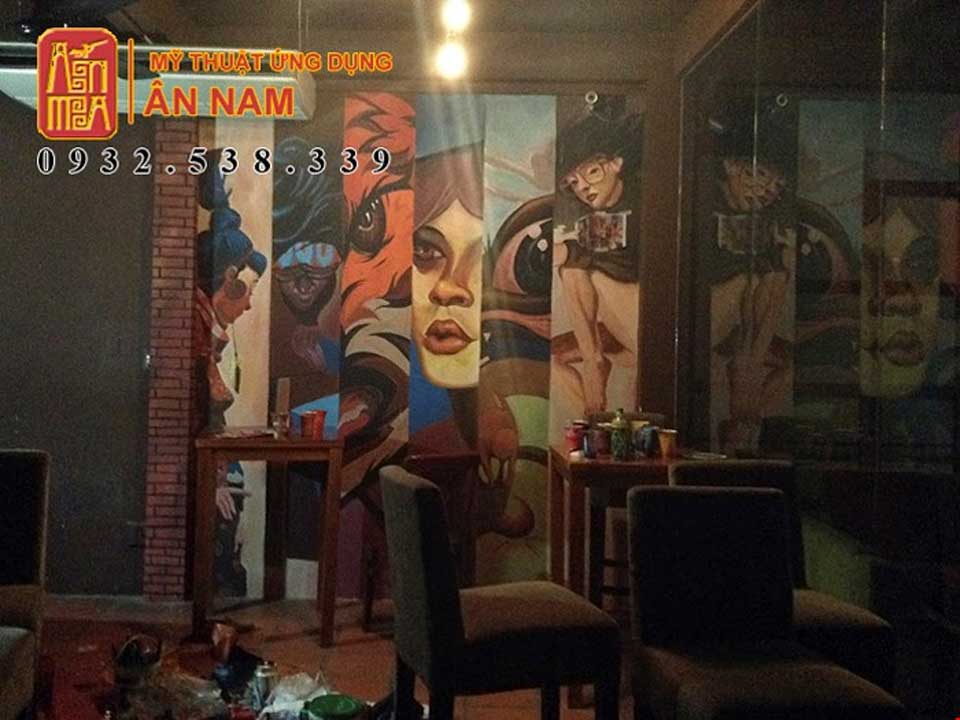 Vẽ Tranh Tường Quán Cafe, Trà Sữa – Bắt Trend & Thu Hút Khách - ảnh 3