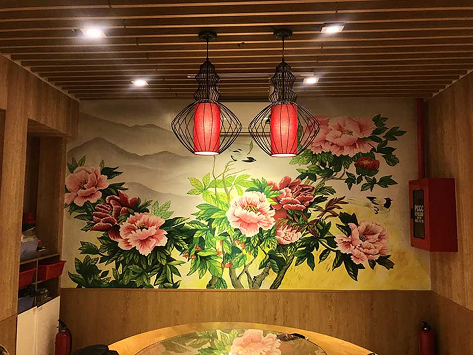 Vẽ Tranh Tường 3D Nhà Hàng – Đẳng Cấp & Độc Đáo - ảnh 4