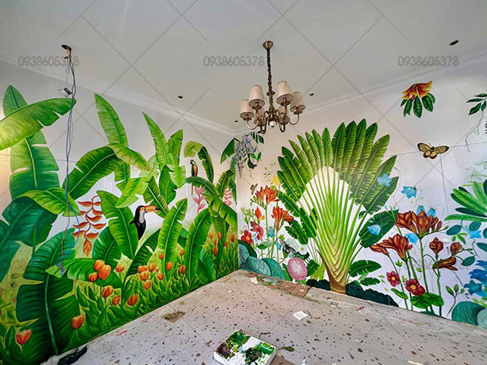 Các mẫu tranh tường đẹp - ảnh 2