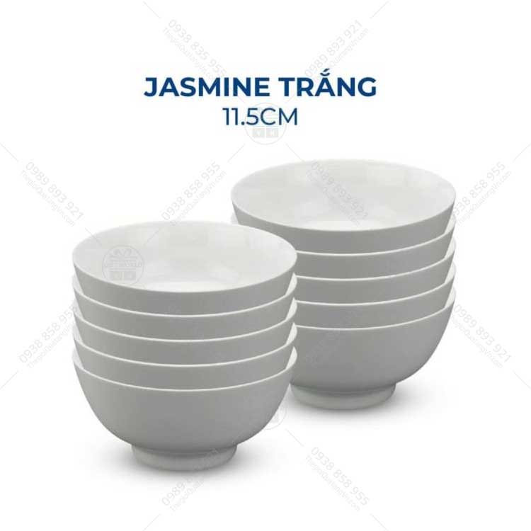 Bộ Chén Cơm Sứ Minh Long 11.5cm Dáng Daisy & Jasmine In Logo - ảnh 2