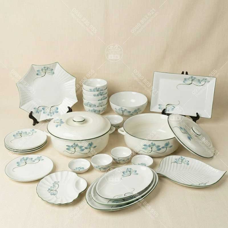 Thố Sứ, Âu Cơm Hoa Sen Bát Tràng - ảnh 3