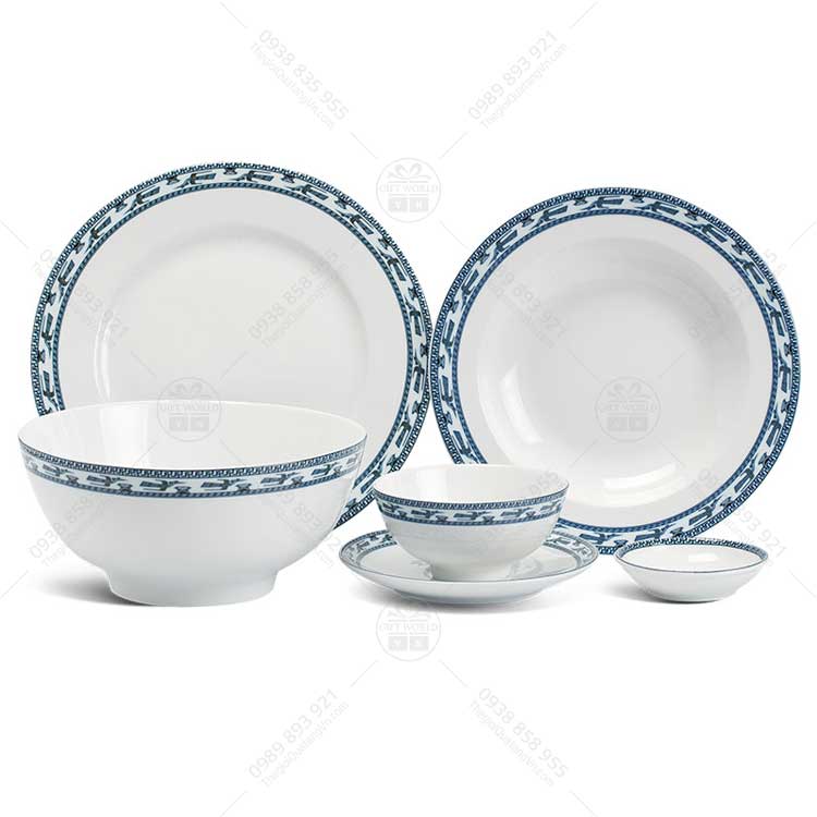 Bộ Đồ Ăn Minh Long Jasmine Chim Lạc In Logo - ảnh 2