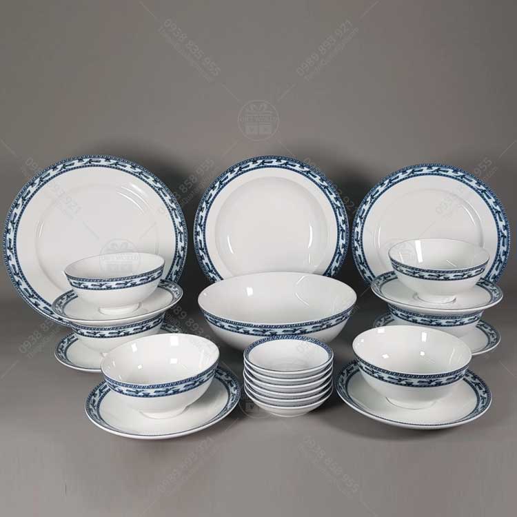 Bộ Đồ Ăn Minh Long Jasmine Chim Lạc In Logo - ảnh 3
