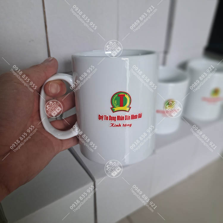 Ca Sứ Trắng Bát Tràng In Logo Theo Yêu Cầu - ảnh 5